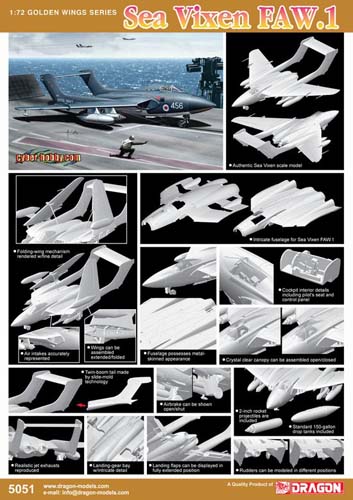 Си Виксен (Sea Vixen) от фирмы Кибер хобби (Cyber hobby)